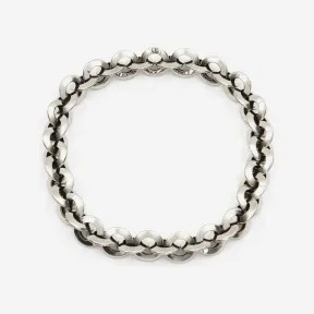 亚历山大麦昆/Alexander McQueen 男士古银孔眼链项圈 737567J160Y0446 812865536