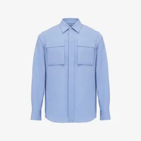 亚历山大麦昆/Alexander McQueen 风信子男士军装口袋衬衫 741113QVN664440 