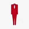 亚历山大麦昆/Alexander McQueen Lust Red 一体式精裁西装 746873QJACX6615 