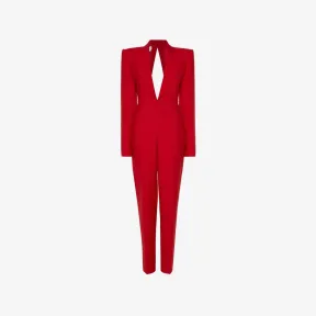 亚历山大麦昆/Alexander McQueen Lust Red 一体式精裁西装 746873QJACX6615 