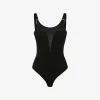 亚历山大麦昆/Alexander McQueen 女士黑色紧身胸衣 748038Q1A5S1000 