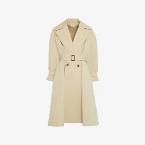 亚历山大麦昆/Alexander McQueen 男士浅米色落肩风衣 754543QVS359507 754543QVS359507