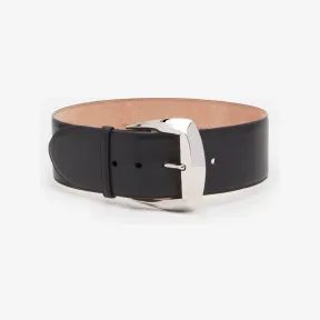 亚历山大麦昆/Alexander McQueen 女士黑色几何搭扣腰带 7575741BR0Y1000 