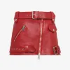 亚历山大麦昆/Alexander McQueen 威尔士红女式机车迷你裙 757993Q5AL06040 