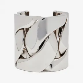 亚历山大麦昆/Alexander McQueen 女士链环手镯古银色 768014I46070926