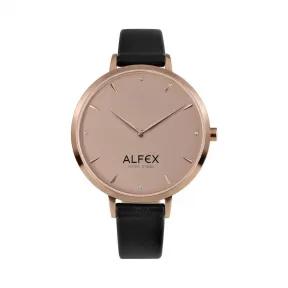 爱华时/Alfex ip玫瑰金抛光 石英机芯 5721-2035