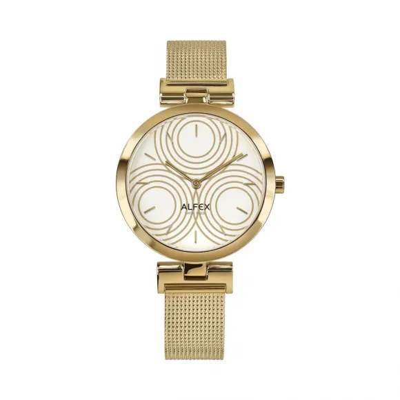 爱华时/Alfex 叶金抛光 石英机芯 5744-2111