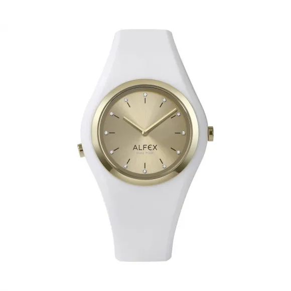 爱华时/Alfex ip黄金抛光/白硅 石英机芯 5751-2020