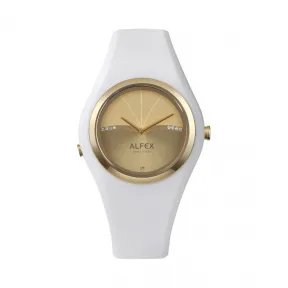 爱华时/Alfex IP黄金抛光/白硅 石英机芯 5751-2169
