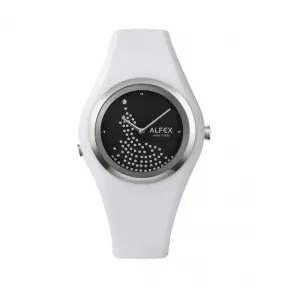 爱华时/Alfex 不锈钢抛光/白硅 石英机芯 5751-2178