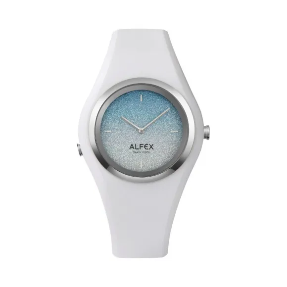 爱华时/Alfex 不锈钢抛光/白硅 石英机芯 5751-2189