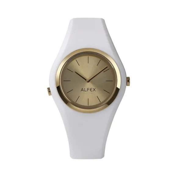 爱华时/Alfex ip黄金抛光/白硅 石英机芯 5751-945