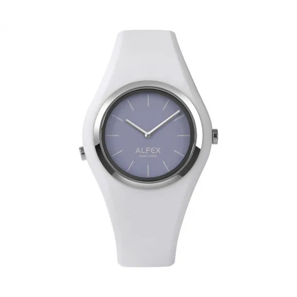 爱华时/Alfex 不锈钢抛光/白硅 石英机芯 5751-985