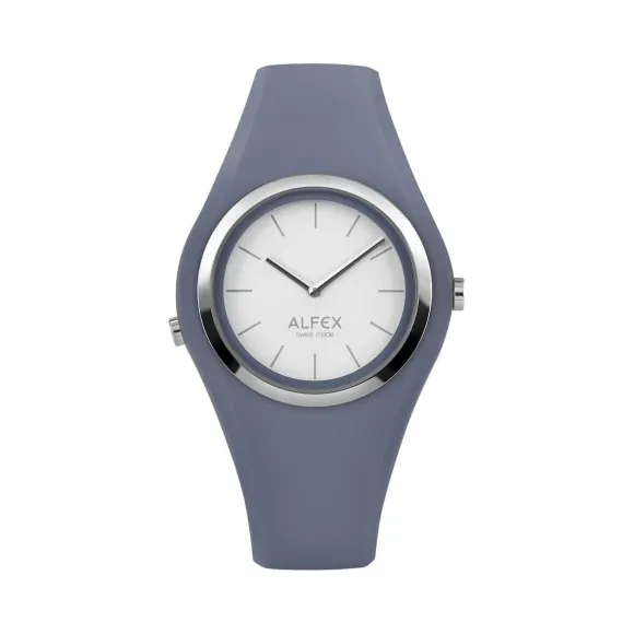 爱华时/Alfex 不锈钢抛光/蓝硅 石英机芯 5751-991