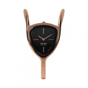 爱华时/Alfex ip玫瑰金抛光 石英机芯 5752-999