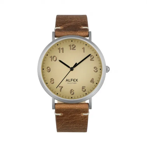 爱华时/Alfex 不锈钢抛光 石英机芯 5777-2244