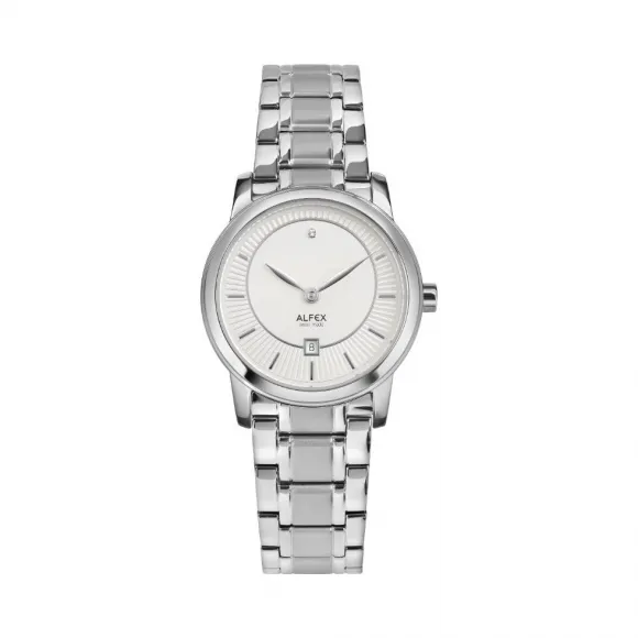 爱华时/Alfex 不锈钢抛光 石英机芯 5785-2215