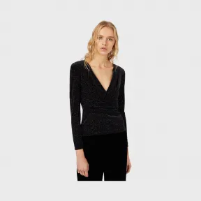 安普里奥·阿玛尼/Emporio Armani 闪亮雪尼尔毛线衫 | 女 14008874ls