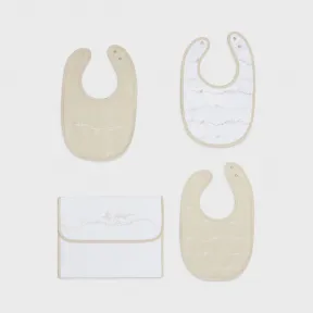 安普里奥·阿玛尼/Emporio Armani 含三条围兜和一个防尘袋的礼品套装 | 童装 46661014te