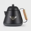 安普里奥·阿玛尼/Emporio Armani 带标识的不锈钢茶壶 | 中性 46678955oa