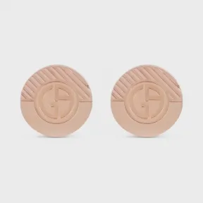 阿玛尼/Armani 圆形银袖扣丨袖口 53P8130A81301171