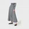 阿玛尼/Armani 松紧腰气质条纹裙裤 | 裤装- 6KAN01AM54ZPZA1