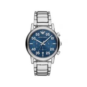 Emporio Armani Luigi 43.00 MM 拉丝/抛光钢 石英机芯 男表 AR11132I