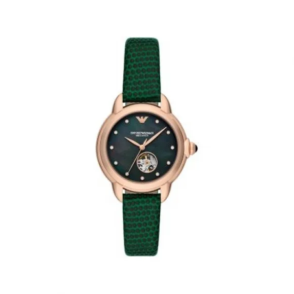 Emporio Armani 34MM 不锈钢 自动机械机芯 女士 腕表 AR60073