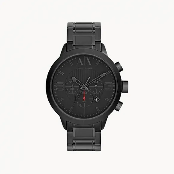 Armani Exchange 男士 手表 49MM 不锈钢 石英机芯   AX1277