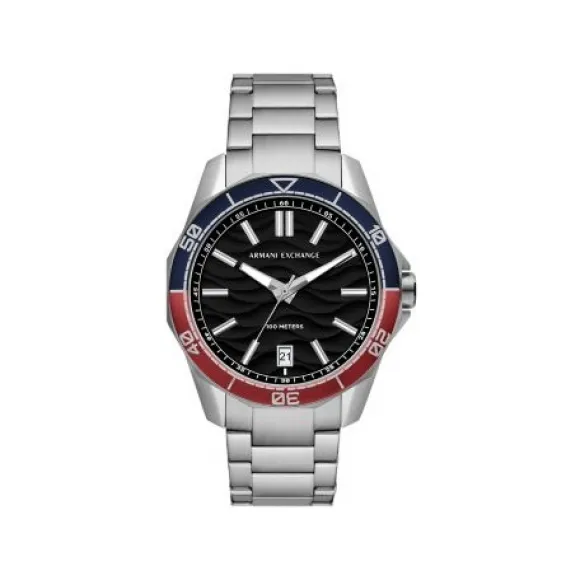 Armani Exchange 44MM 不锈钢 石英机芯 男士 腕表 AX1955