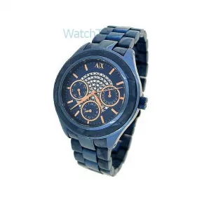 Armani Exchange 系列 不锈钢塑料（亚克力） 38 MM 石英机芯 女表 AX5156