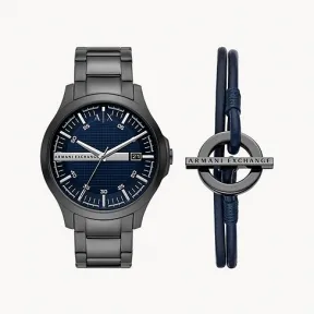 Armani Exchange 男士 手表 46MM 不锈钢 石英机芯   AX7127