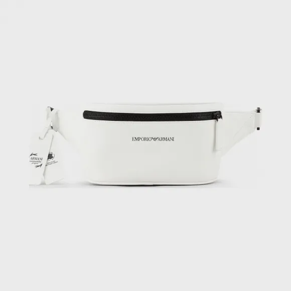 阿玛尼/Armani 十字纹皮革腰包 | 包袋@中国官网 Y4O312Y020V