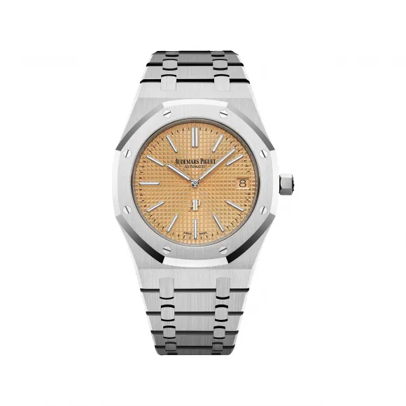 爱彼/Audemars Piguet  皇家橡树系列 18k白金  男表 15202BC.OO.1240BC.01