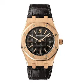 爱彼/Audemars Piguet  皇家橡树系列 18k玫瑰金 自动机械机芯 男表 153000R.OO.D002CR.01