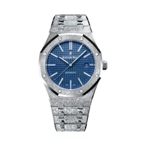 爱彼/Audemars Piguet  皇家橡树系列 18k白金  男表 15410BC.GG.1224BC.01