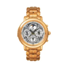 爱彼/Audemars Piguet  Jules Audemars系列 18K玫瑰金  男表26023OR.OO.1138PT.01