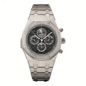 爱彼/Audemars Piguet  皇家橡树离岸型系列 950铂金 自动机械机芯 男表 26551PT.OO.1238PT.