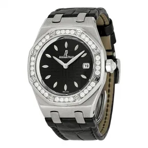爱彼/Audemars Piguet  皇家橡树系列 不锈钢镶钻 石英机芯 女表 67601ST.ZZ.D002CR.01