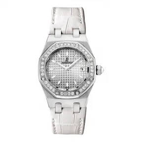 爱彼/Audemars Piguet  皇家橡树系列 不锈钢镶钻 石英机芯 女表 67601ST.ZZ.D012CR.02