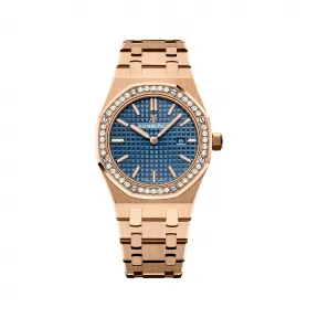 爱彼/Audemars Piguet  皇家橡树系列 18k玫瑰金镶钻  男表 67651OR.ZZ.1261OR.02