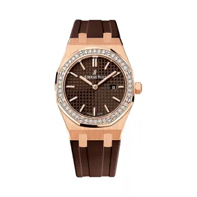 爱彼/Audemars Piguet  皇家橡树系列 18k玫瑰金  女表 67651OR.ZZ.D080CA.01