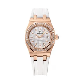 爱彼/Audemars Piguet  皇家橡树系列 18k黄金镶钻  女表 77321OR.ZZ.D010CA.01