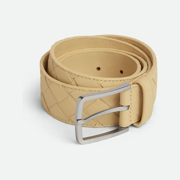 葆蝶家/Bottega Veneta Intrecciato编织腰带 609182VCPQ32624