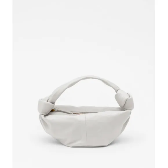 葆蝶家/Bottega Veneta 白色 100% 牛皮革 女士 double knot手提包 629635V1BW09009