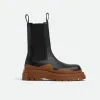 葆蝶家/Bottega Veneta Tire Chelsea皮靴 630284VBS501753