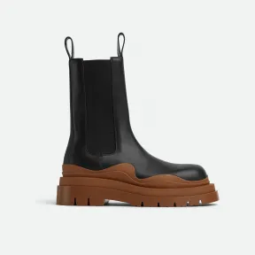 葆蝶家/Bottega Veneta Tire Chelsea皮靴 630284VBS501753