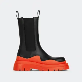 葆蝶家/Bottega Veneta Tire Chelsea皮靴 630297VBS501487