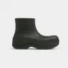 葆蝶家/Bottega Veneta 原野绿 100% 橡胶 男士 puddle踝靴 640043V00P03223