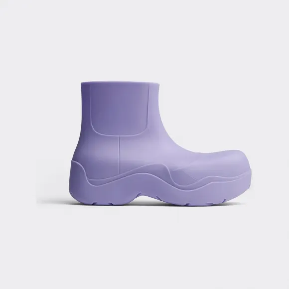 葆蝶家/Bottega Veneta 紫藤 100% 橡胶 女士 水坑踝靴 640045V00P05119